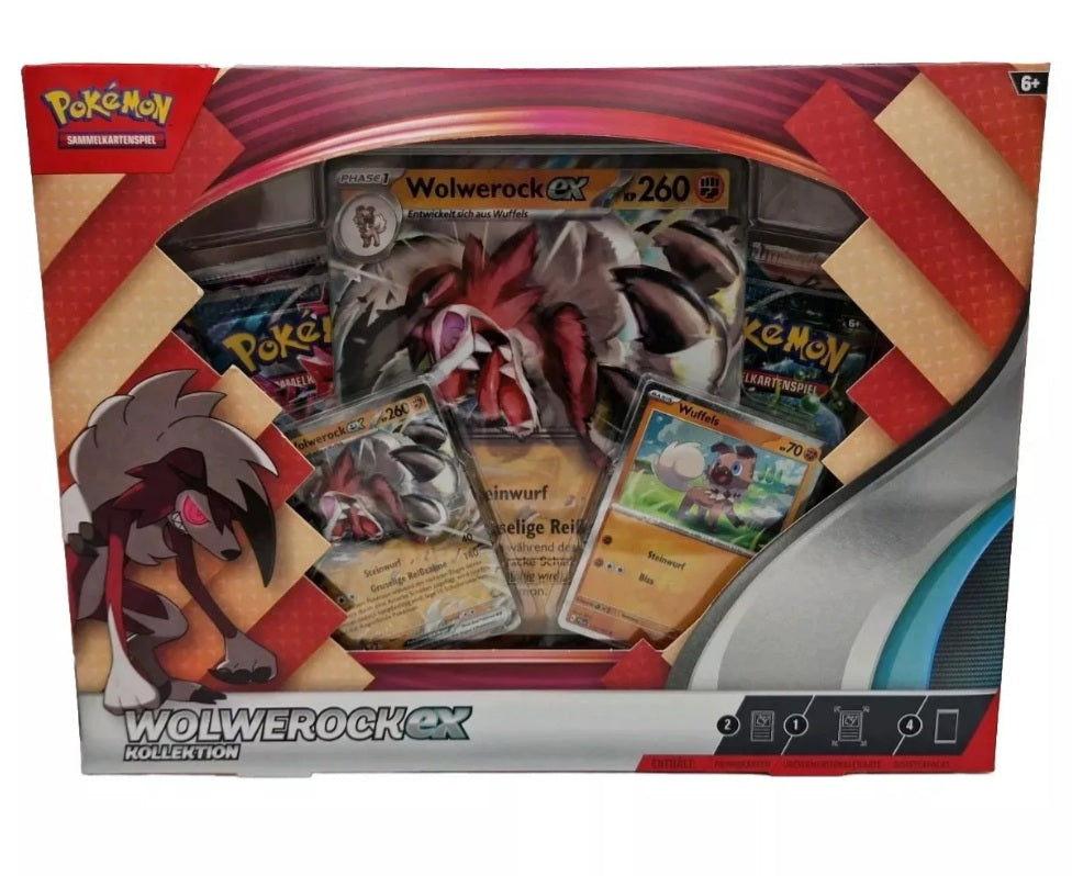 Pokemon Wolwerock ex Kollektion Deutsch