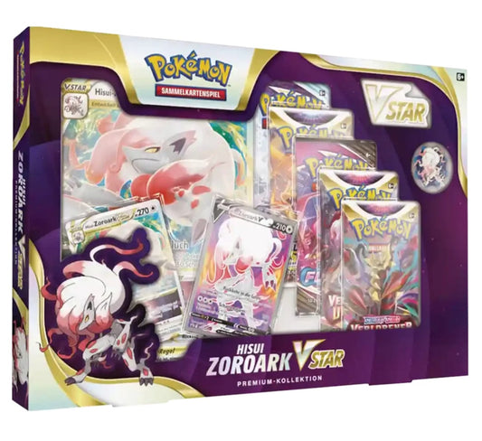 Pokemon Karten Hisui Zoroark VSTAR Premium Kollektion - NEU & OVP - Deutsch