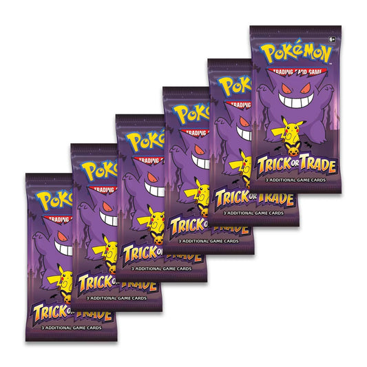 10x Pokemon Trick or Trade Halloween 2022 Booster Packs - NEU & OVP - Englisch